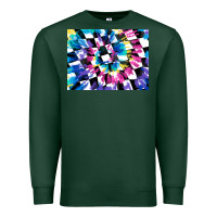 Sports Green tie dye colourful race flag background 3200x2400 Premium Sweatshirt - AdoDesignShop