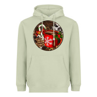 Matcha Christmas hot chocolate and chocolate Heavyweight Hoodie - AdoDesignShop
