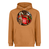 Meerkat Christmas hot chocolate and chocolate Heavyweight Hoodie - AdoDesignShop
