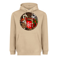 Mushroom Christmas hot chocolate and chocolate Heavyweight Hoodie - AdoDesignShop