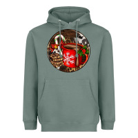 Sage Christmas hot chocolate and chocolate Heavyweight Hoodie - AdoDesignShop