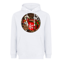 White Christmas hot chocolate and chocolate Heavyweight Hoodie - AdoDesignShop
