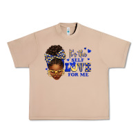 Burro sorority colors blue and gold it's the self love f Urban Heavy Tee - texasbilliewilder