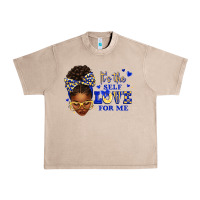 French Oak sorority colors blue and gold it's the self love f Urban Heavy Tee - texasbilliewilder