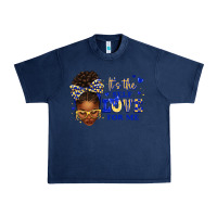 Navy sorority colors blue and gold it's the self love f Urban Heavy Tee - texasbilliewilder