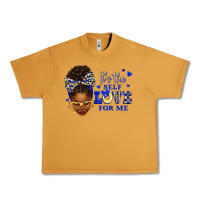 Peanut Butter sorority colors blue and gold it's the self love f Urban Heavy Tee - texasbilliewilder