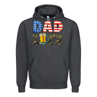 Smoke dad life Zipper Hoodie - HRA Design Shop