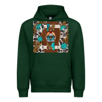 Forest Green American Football Mom Tumbler Urban Hoodie - BundleAndBundleShop