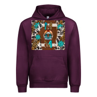Mauve Wine American Football Mom Tumbler Urban Hoodie - BundleAndBundleShop