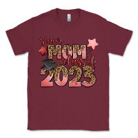 Burgundy senior mom class of 2023 Classic Tee - Zillion Design Studio