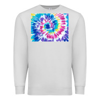 Dove Grey tie dye background colourful leopard 2 3200x2400 Premium Sweatshirt - AdoDesignShop