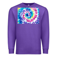 Purple tie dye background colourful leopard 2 3200x2400 Premium Sweatshirt - AdoDesignShop