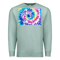 Seafoam tie dye background colourful leopard 2 3200x2400 Premium Sweatshirt - AdoDesignShop