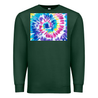 Sports Green tie dye background colourful leopard 2 3200x2400 Premium Sweatshirt - AdoDesignShop