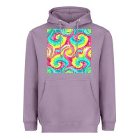 Lavender Tie Dye Seamless Pattern Heavyweight Hoodie - BundleAndBundleShop