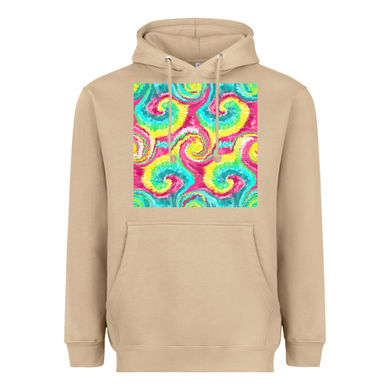 Tie Dye Seamless Pattern Heavyweight Hoodie by BundleAndBundleShop | Teevron