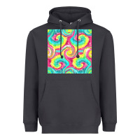 Smoke Tie Dye Seamless Pattern Heavyweight Hoodie - BundleAndBundleShop