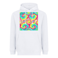White Tie Dye Seamless Pattern Heavyweight Hoodie - BundleAndBundleShop
