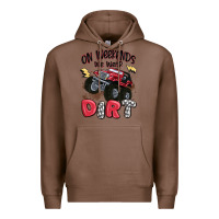 Chestnut on weekends we wear dirt Premium Hoodie - MaliasSmallBusiness