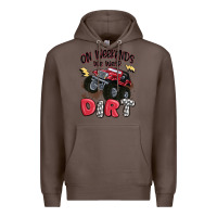 Coffee on weekends we wear dirt Premium Hoodie - MaliasSmallBusiness