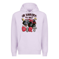 Lilac on weekends we wear dirt Premium Hoodie - MaliasSmallBusiness