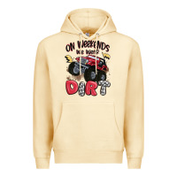 Pina Colada on weekends we wear dirt Premium Hoodie - MaliasSmallBusiness