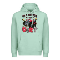 Seafoam on weekends we wear dirt Premium Hoodie - MaliasSmallBusiness