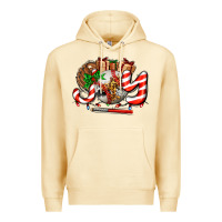 Pina Colada joy with baseball and christmas gift and candies Premium Hoodie - AdoDesignShop