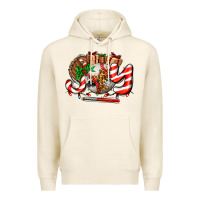 Tofu joy with baseball and christmas gift and candies Premium Hoodie - AdoDesignShop
