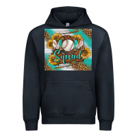 Navy Baseball Mom Squad Tumbler Urban Hoodie - BundleAndBundleShop