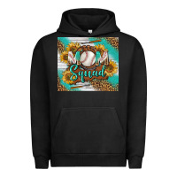 Pigment Black Baseball Mom Squad Tumbler Urban Hoodie - BundleAndBundleShop