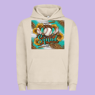 Baseball Mom Squad Tumbler Urban Hoodie Designed By Bundleandbundleshop