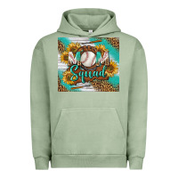 Pigment Oil Green Baseball Mom Squad Tumbler Urban Hoodie - BundleAndBundleShop