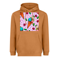 Meerkat ice cream seamless pattern Heavyweight Hoodie - BundleAndBundleShop