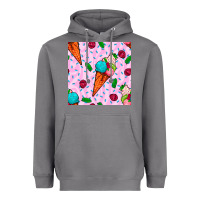 Storm ice cream seamless pattern Heavyweight Hoodie - BundleAndBundleShop