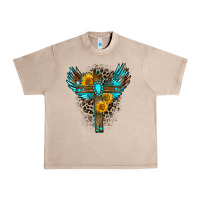 French Oak gemstone cross Urban Heavy Tee - Zillion Design Studio