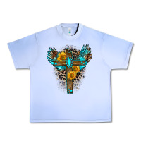 Grape Ice gemstone cross Urban Heavy Tee - Zillion Design Studio