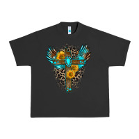 Pigment Black gemstone cross Urban Heavy Tee - Zillion Design Studio