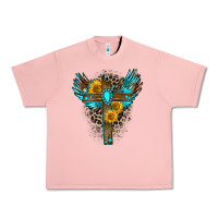 Salmon gemstone cross Urban Heavy Tee - Zillion Design Studio