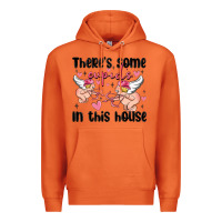 Carrot there's some cupid's in this house Premium Hoodie - MaliasSmallBusiness