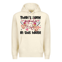 Sandshell there's some cupid's in this house Premium Hoodie - MaliasSmallBusiness