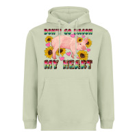 Matcha western don't go bacon my heart pig Heavyweight Hoodie - Artiststas