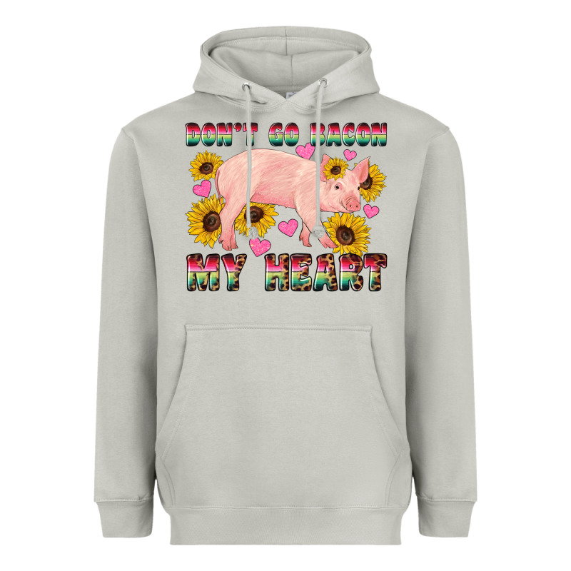 Western Don't Go Bacon My Heart Pig Heavyweight Hoodie by Artiststas | Teevron