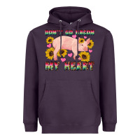 Plum western don't go bacon my heart pig Heavyweight Hoodie - Artiststas