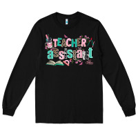 Black teacher assistant Long Sleeve Tee - AdoDesignShop