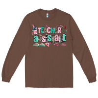 Chestnut teacher assistant Long Sleeve Tee - AdoDesignShop