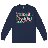 Navy teacher assistant Long Sleeve Tee - AdoDesignShop