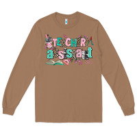 Toasted Coconut teacher assistant Long Sleeve Tee - AdoDesignShop