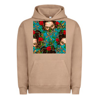 Pigment Burro Messy Bun Mom And Cross With Leopard Patterns Urban Hoodie - BundleAndBundleShop