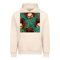 Sandshell Messy Bun Mom And Cross With Leopard Patterns Urban Hoodie - BundleAndBundleShop